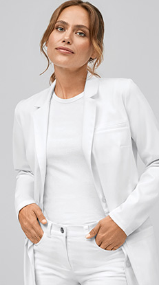 Blouses médicales manches longues