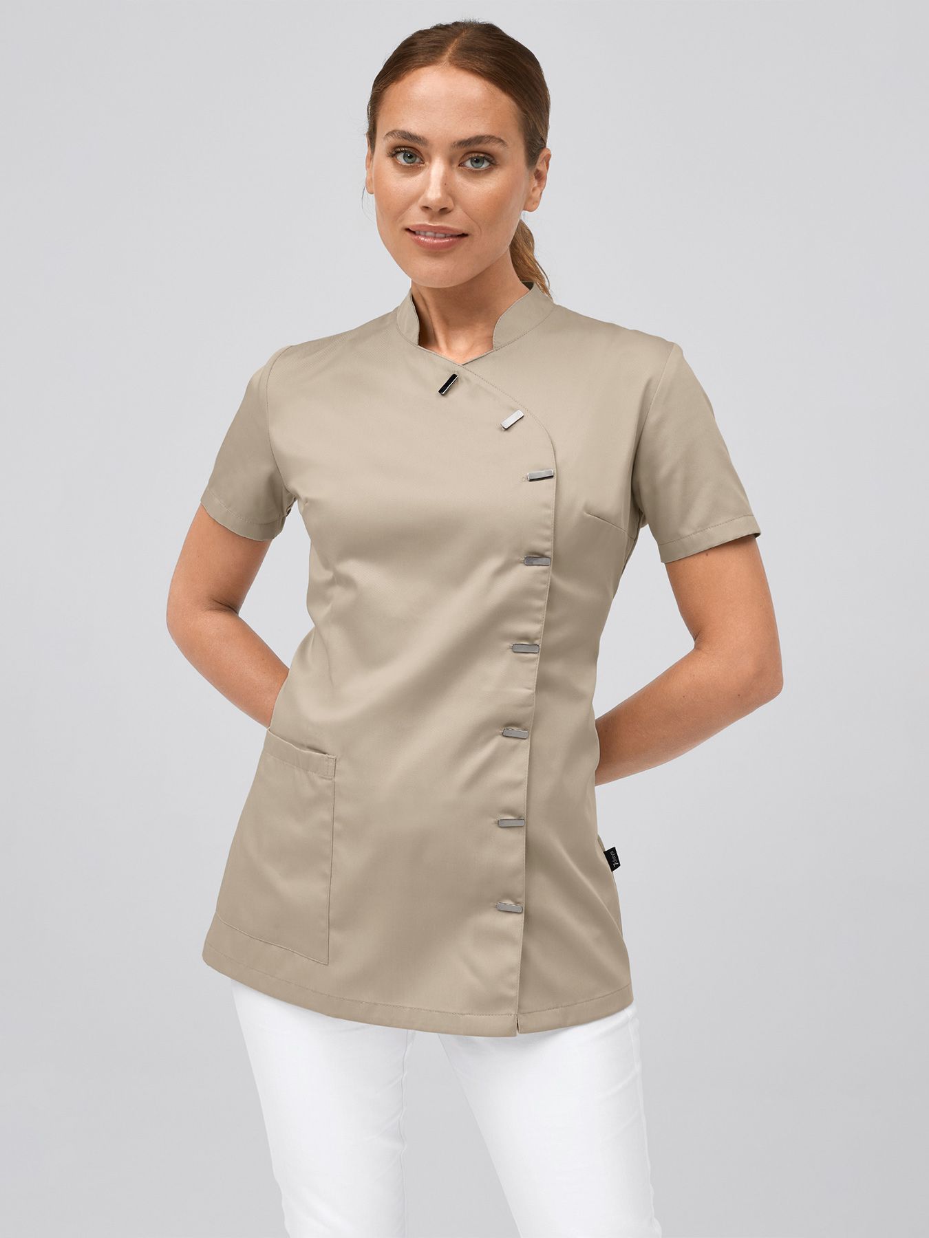 Blouse médicale EDESSA avec boutons haute qualité