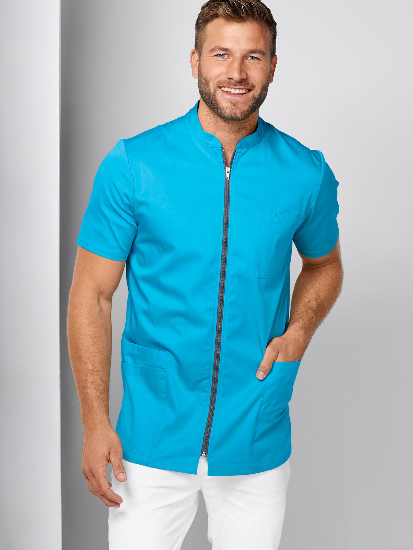 Tunique homme avec fermeture clair 7days France