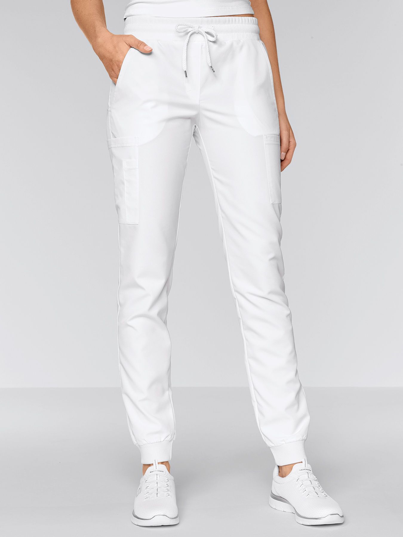 Pantalon femme avec ourlets élastiques RONDA – active-stretch