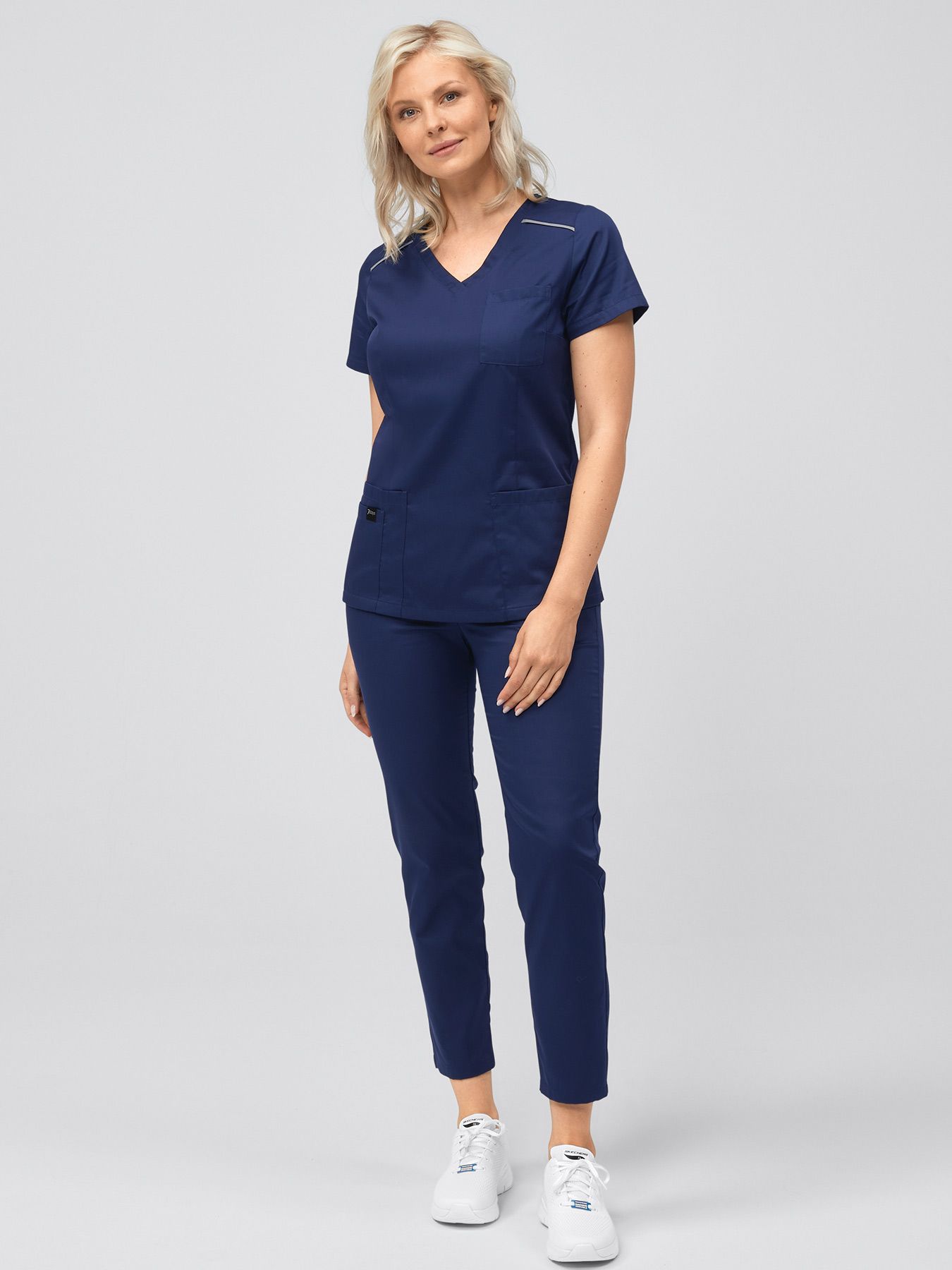 Pantalon extensible femme, largeur confortable