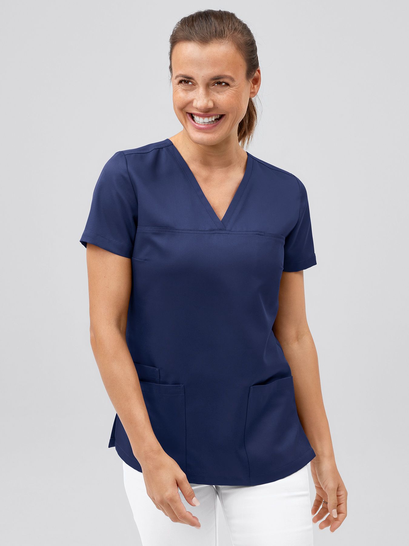 Tunique médicale en Lyocell (TENCEL™) BREDA – stretch