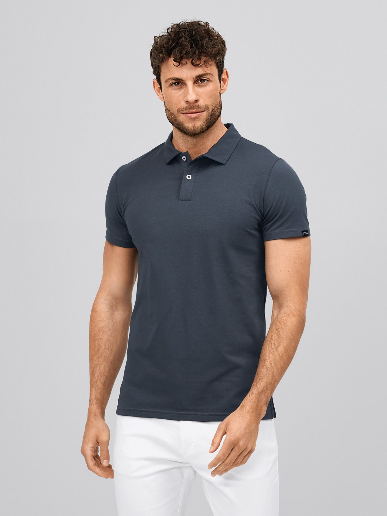 Polo mixte en single jersey MADRID