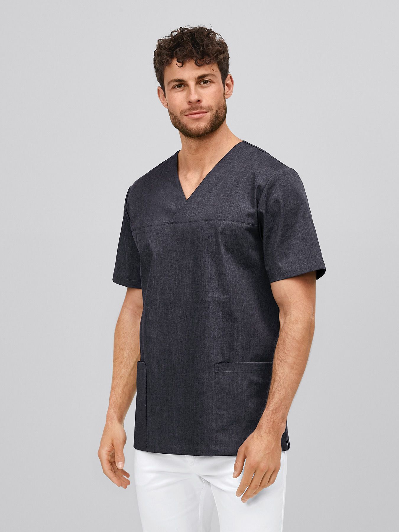 Tunique médicale mixte, lavage à 60°