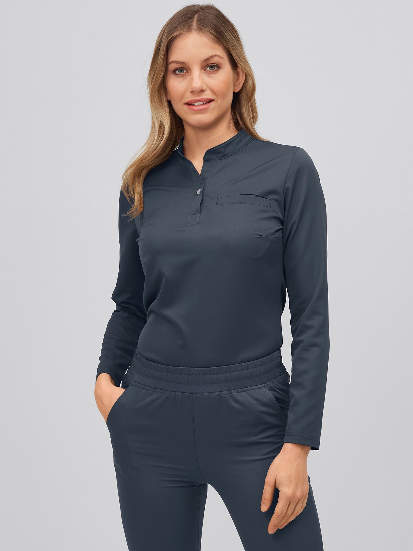 Tunique médicale avec manches longues – active-stretch