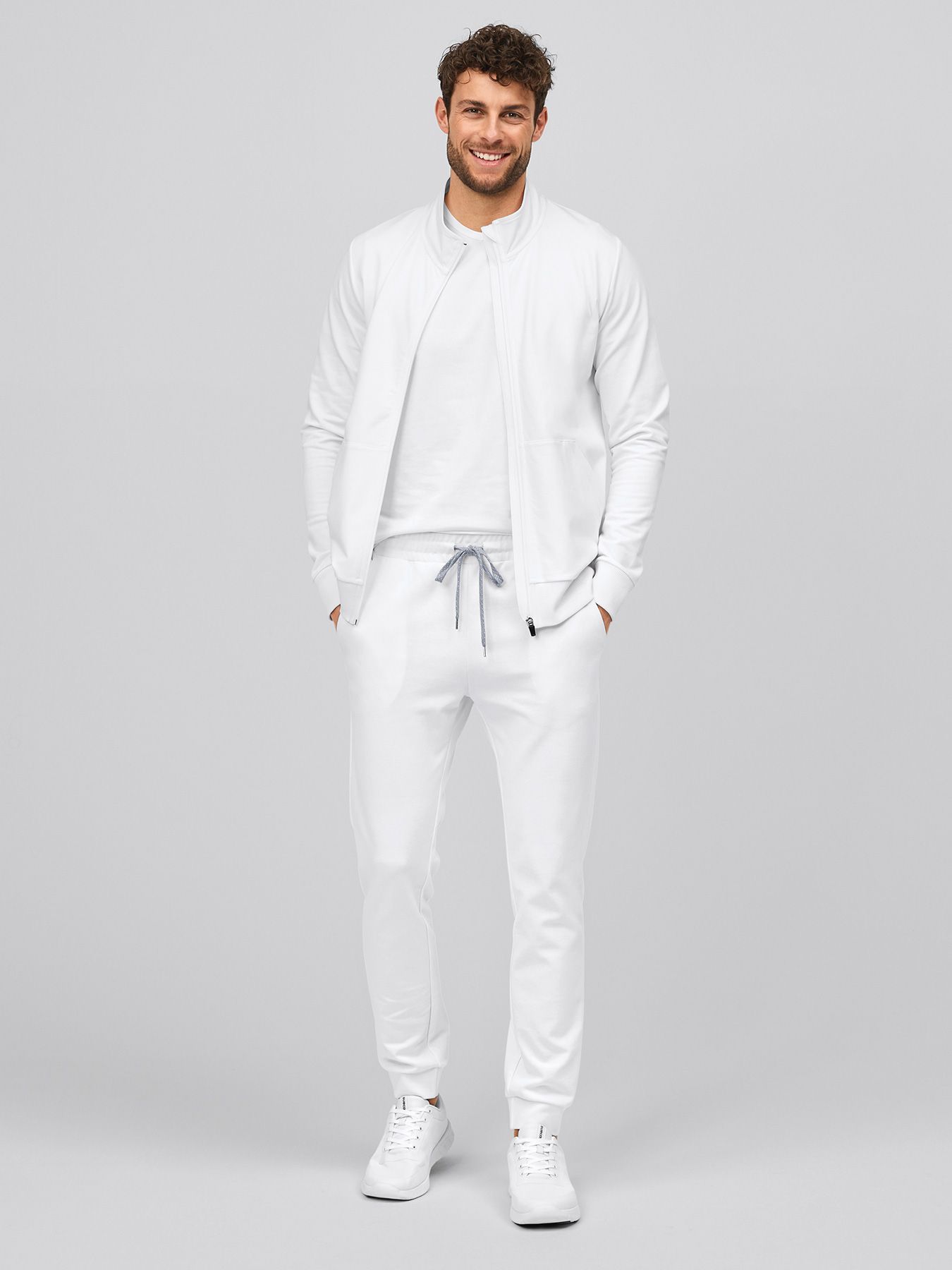 Sweat Zippé Bleu/Noir Homme Le Coq Sportif Ab Fanwear