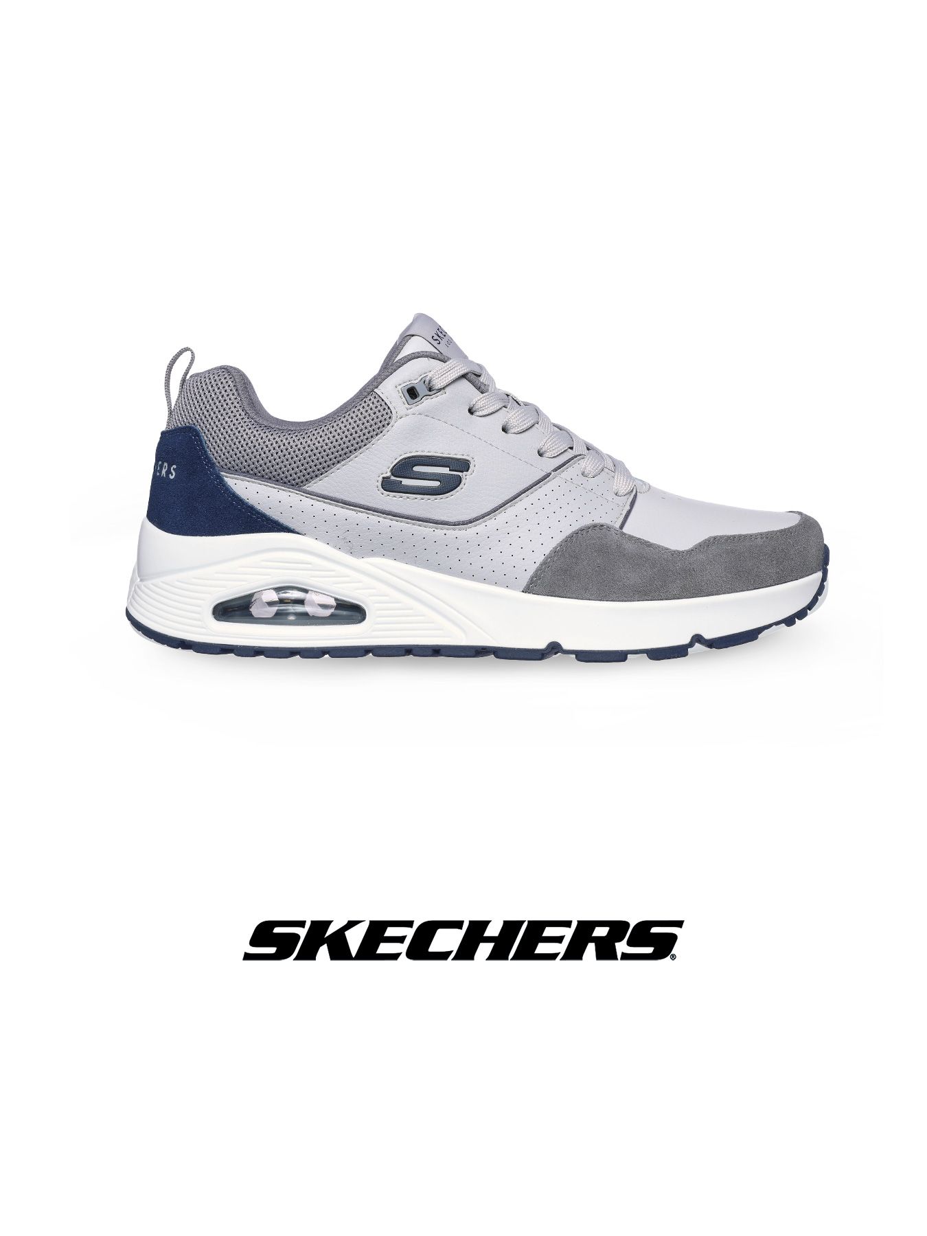 Baskets Skechers “UNO-Retro One“ / Gris Clair