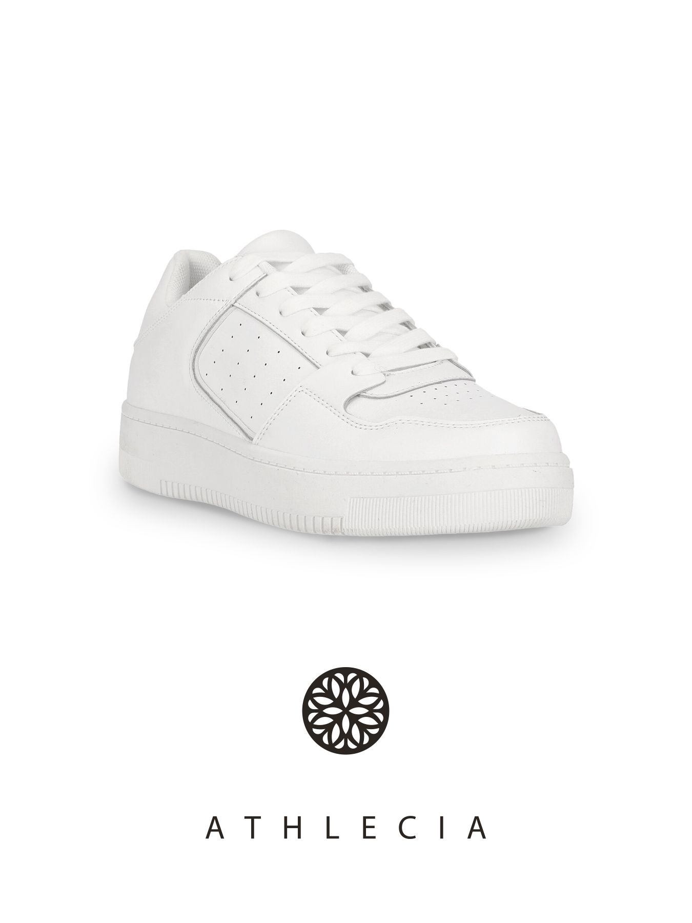 Baskets en cuir