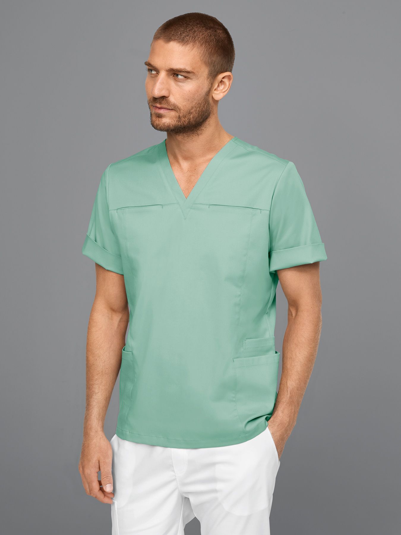 Sélection tunique médicale pour homme PHOENIX Lyocell (TENCEL™)