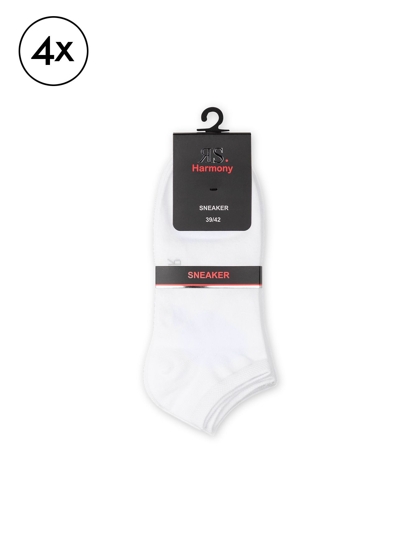Chaussettes pour baskets - lot de 4