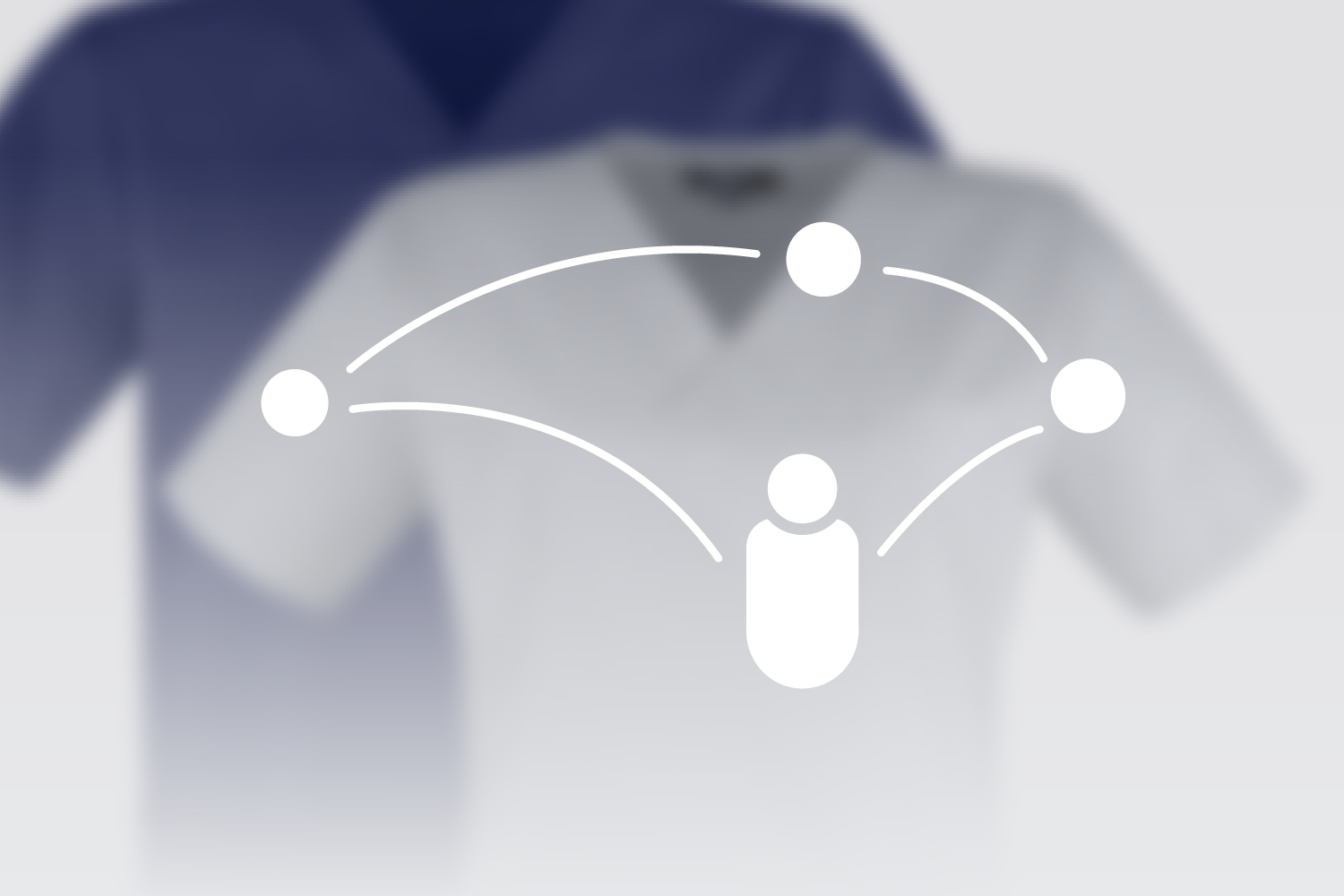 Icône pour commander des bandages avec des blouses 7days en arrière-plan