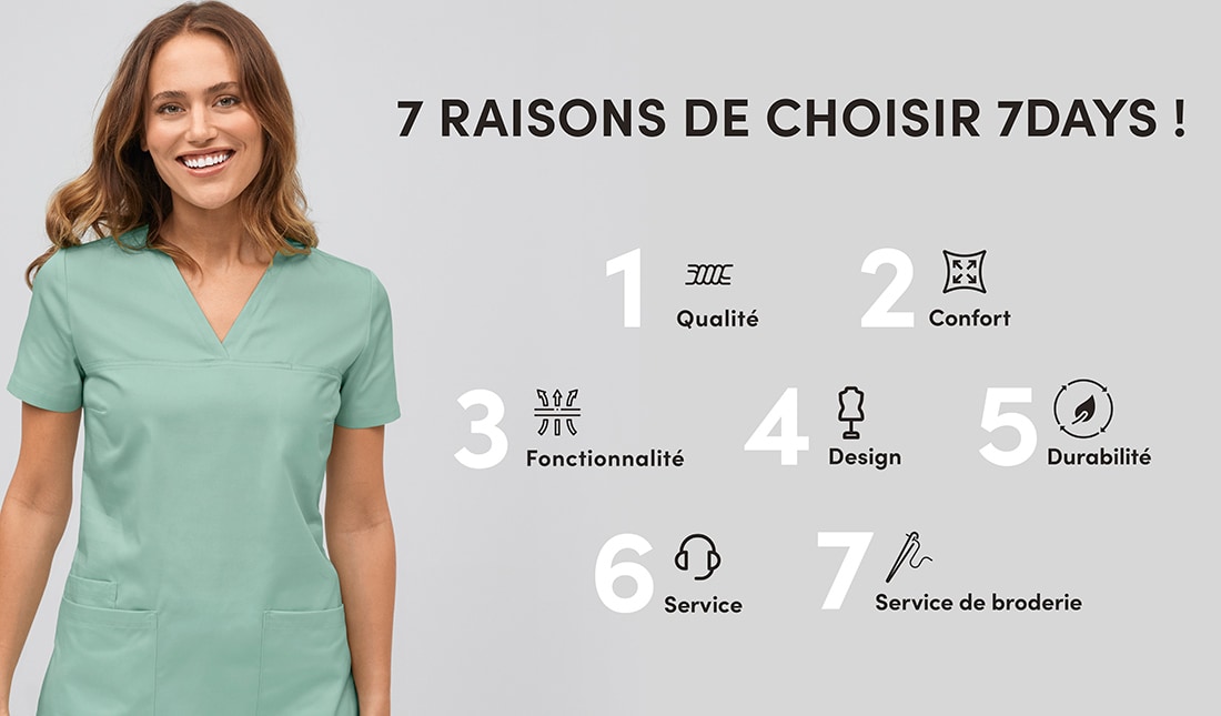 7 raisons de choisir 7days